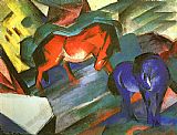 Red and Blue Horse by Franz Marc